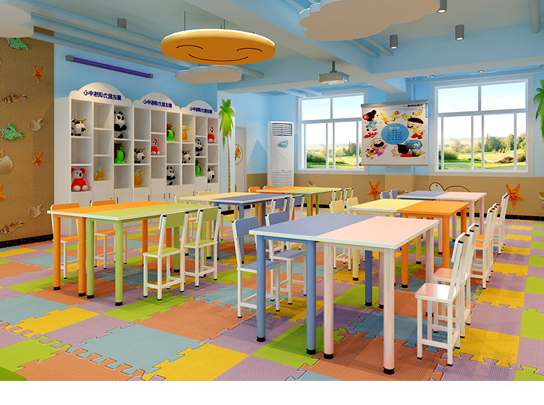 幼兒園系列課桌椅1