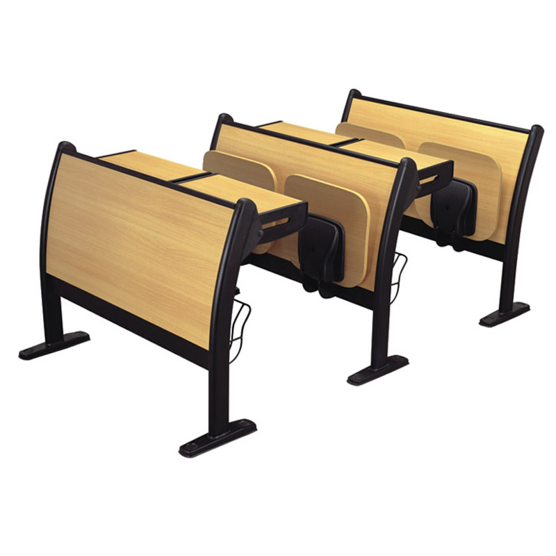 可翻轉(zhuǎn)多媒體室課桌椅1