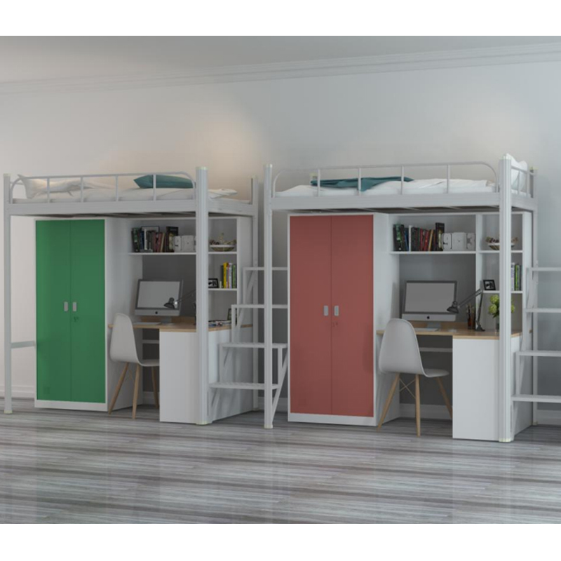 帶側(cè)梯學(xué)生公寓床05