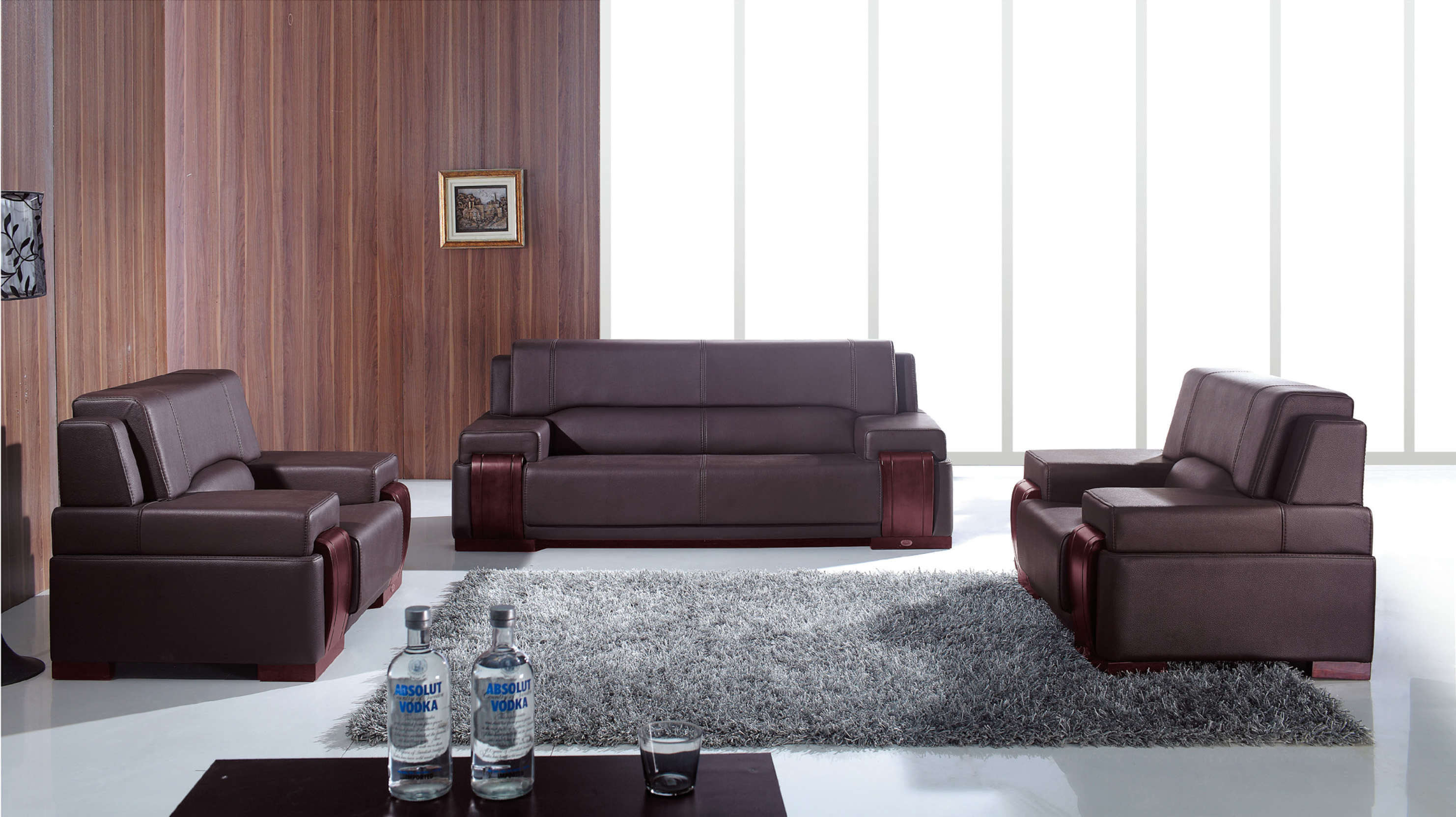 簡約現(xiàn)代辦公沙發(fā)F011